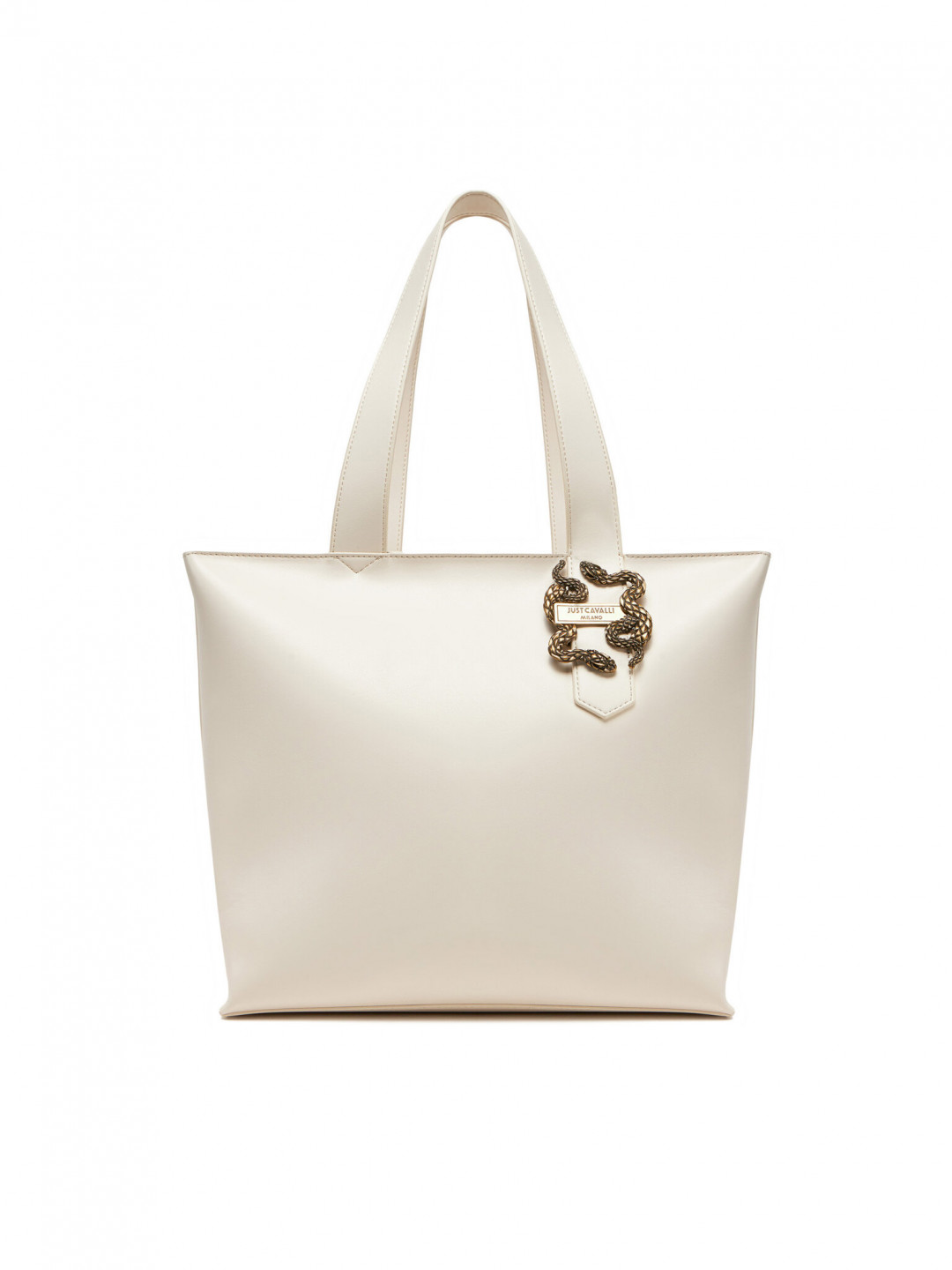 Just Cavalli Kabelka Iconic Snakes 78RA4BA5 ZSA89 Bílá